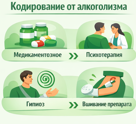 кодирование от алкоголизма в Лысьве Санати